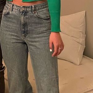 Zara straight leg jeans